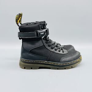 Dr. Martens Boots Youth 13 US Black Combs Tech Lace Up Strap Combat Shoes